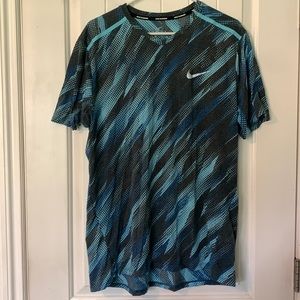 EUC Nike Drifit multi color perf shirt - size XL